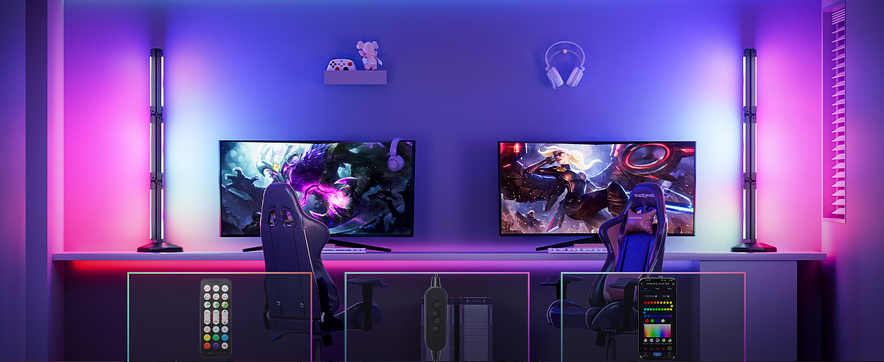 亚马逊-折叠氛围灯