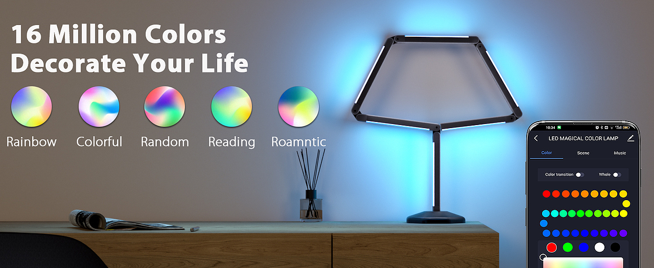 亚马逊-折叠氛围灯