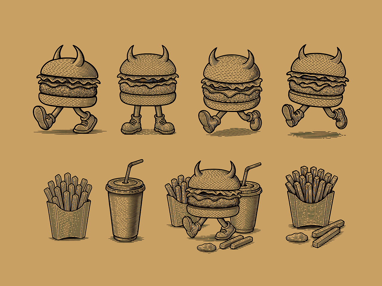 Niku Burger 和牛汉堡品牌设计（图ZMzkzNzI5NDY0） - 品牌 - 站酷设计师ilben张艺彬原创素材 - 站酷ZCOOL