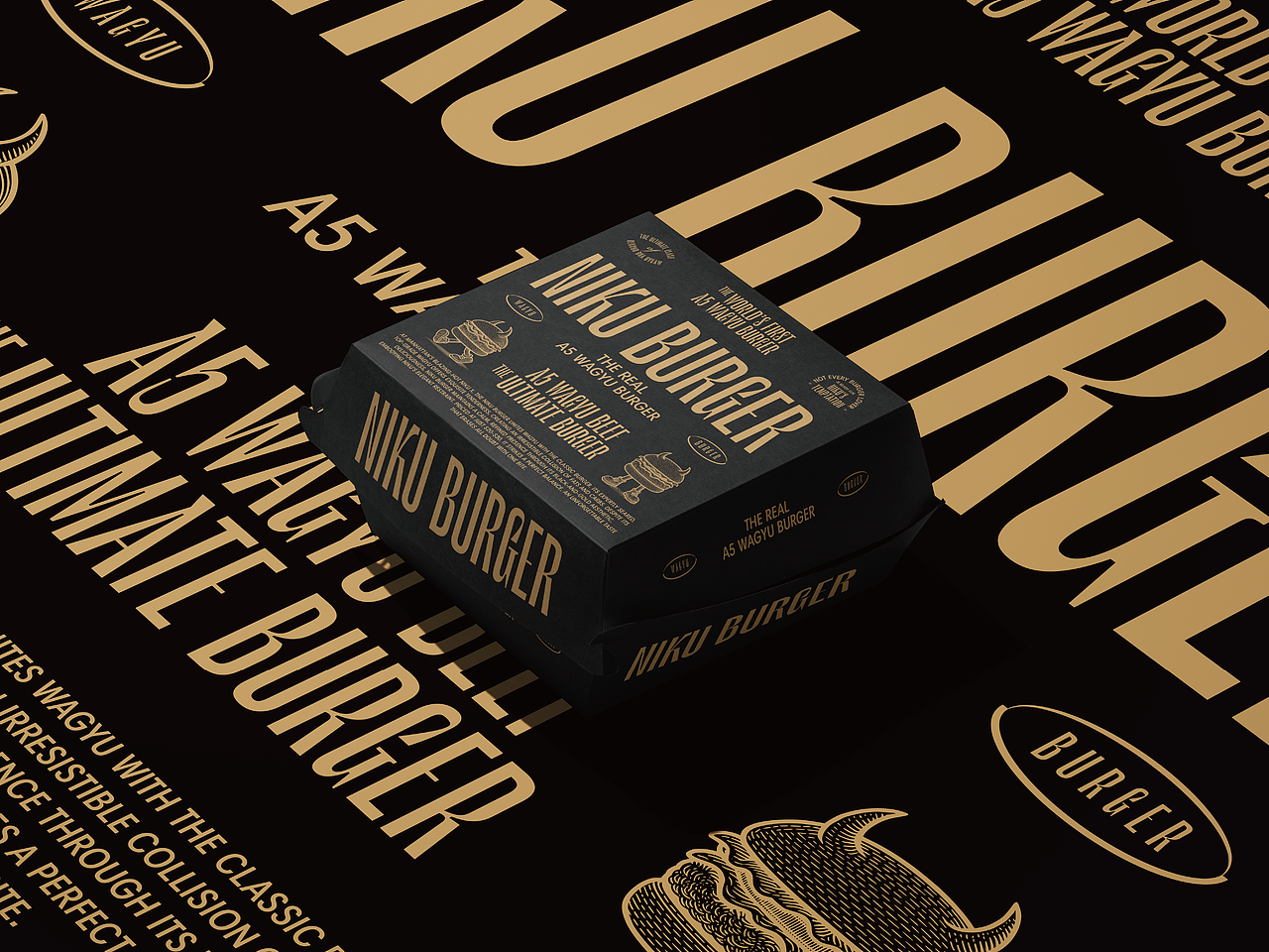 Niku Burger 和牛汉堡品牌设计（图ZMzkzNzI5NTA0） - 品牌 - 站酷设计师ilben张艺彬原创素材 - 站酷ZCOOL
