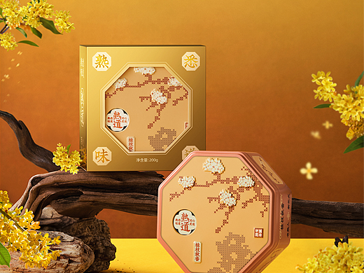 桂花曲奇拍摄｜恰饭视觉