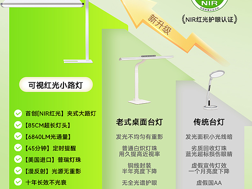 护眼落地灯