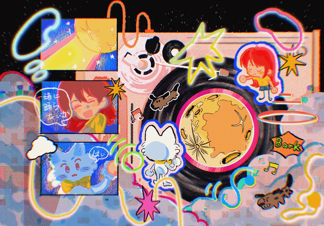 画的歌曲为灵感的画