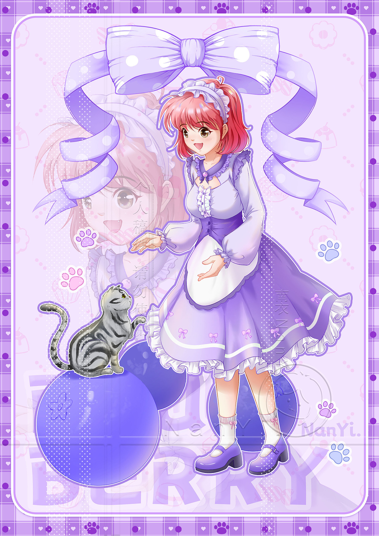 多巴胺系列少女插画（图ZMzkzNzM1NzI4） - 艺术插画 - 站酷设计师南衣NanYi原创素材 - 站酷ZCOOL