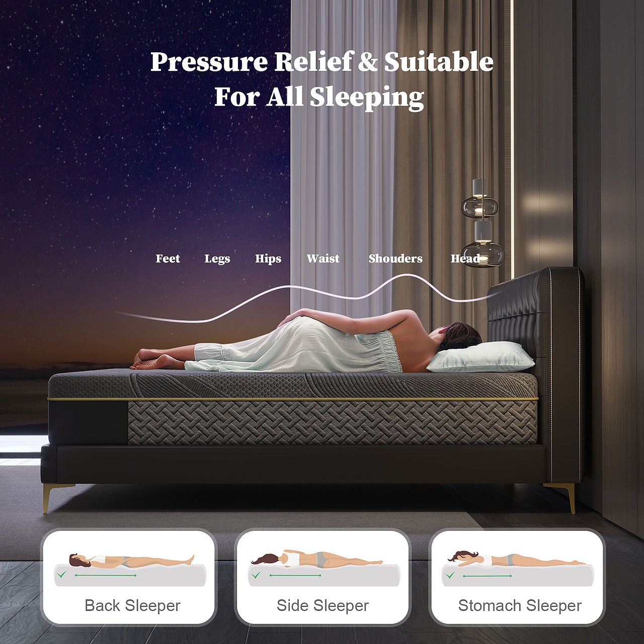 沃尔玛床垫渲染设计