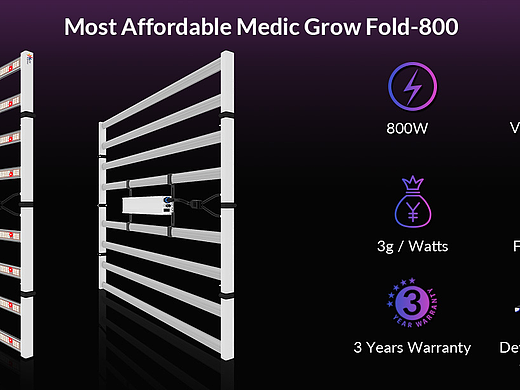 Fold-800 植物生长灯详情图