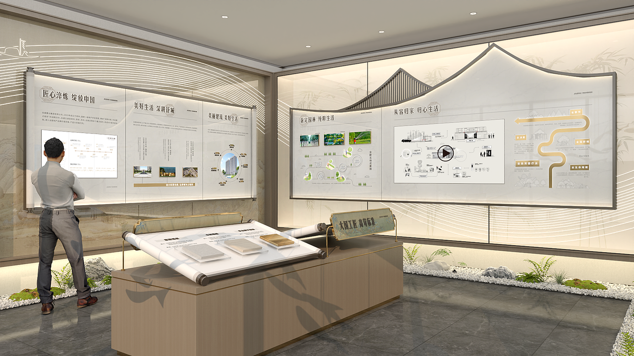 舒城远大工法展示（图ZMzkzNzQzNjg0） - 商业空间设计 - 站酷设计师muyuzibear原创素材 - 站酷ZCOOL