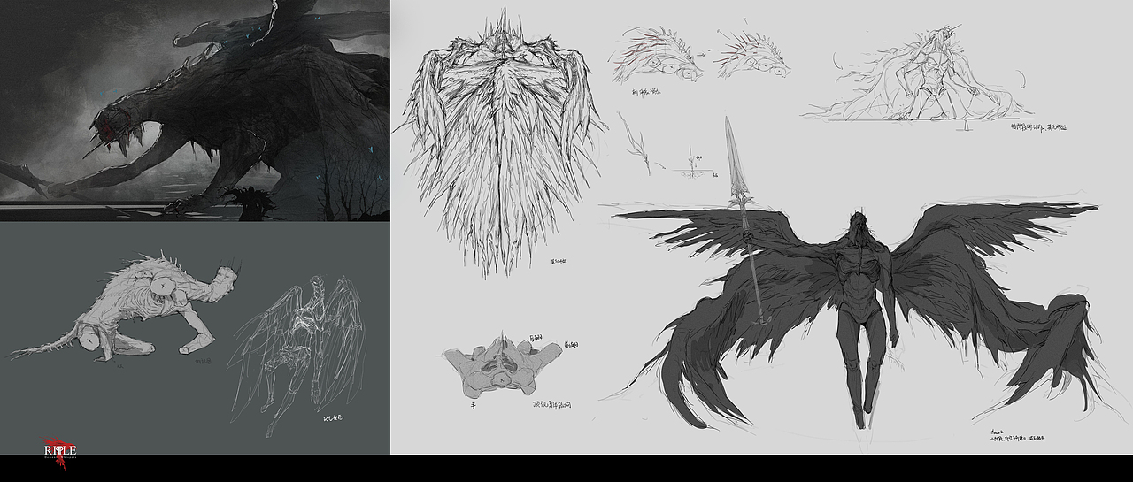 涟漪 RIPPLE（图ZMzkzNzQ2MzA4） - 概念设定 - 站酷设计师鹤桥雨原创素材 - 站酷ZCOOL