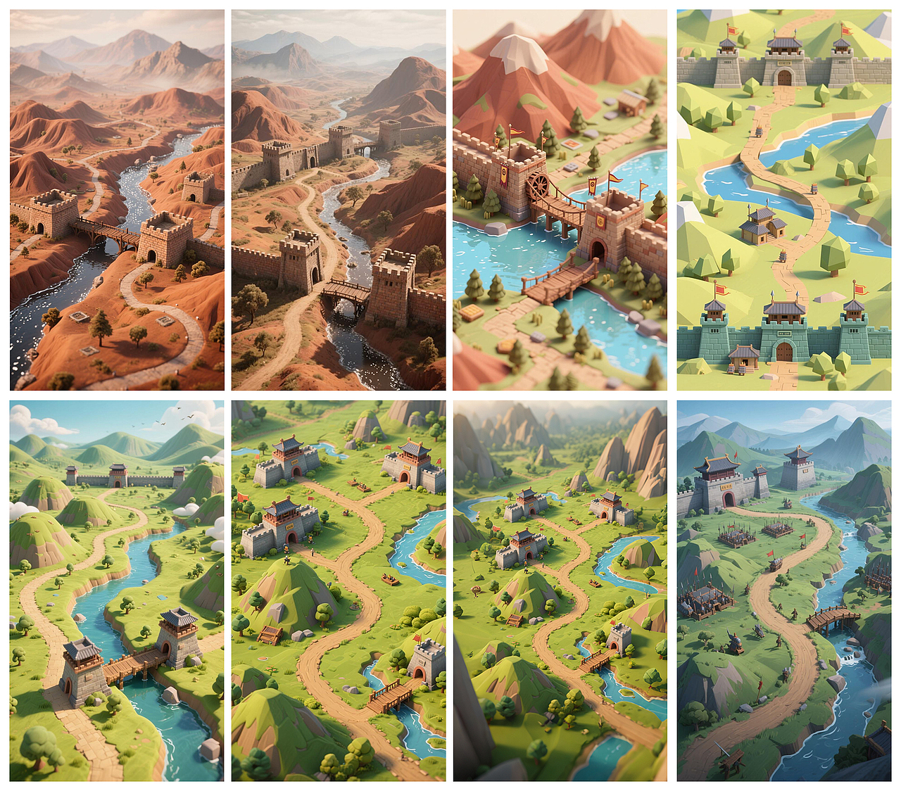 关卡地图AI演变