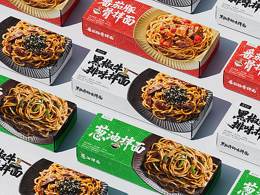 莫非坊拌面包装设计