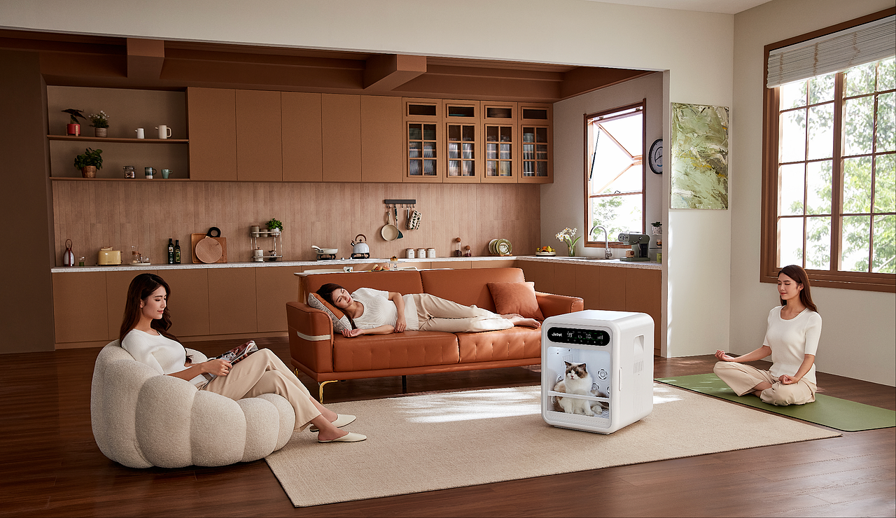 Jirpet F1 宠物烘干机场景实拍