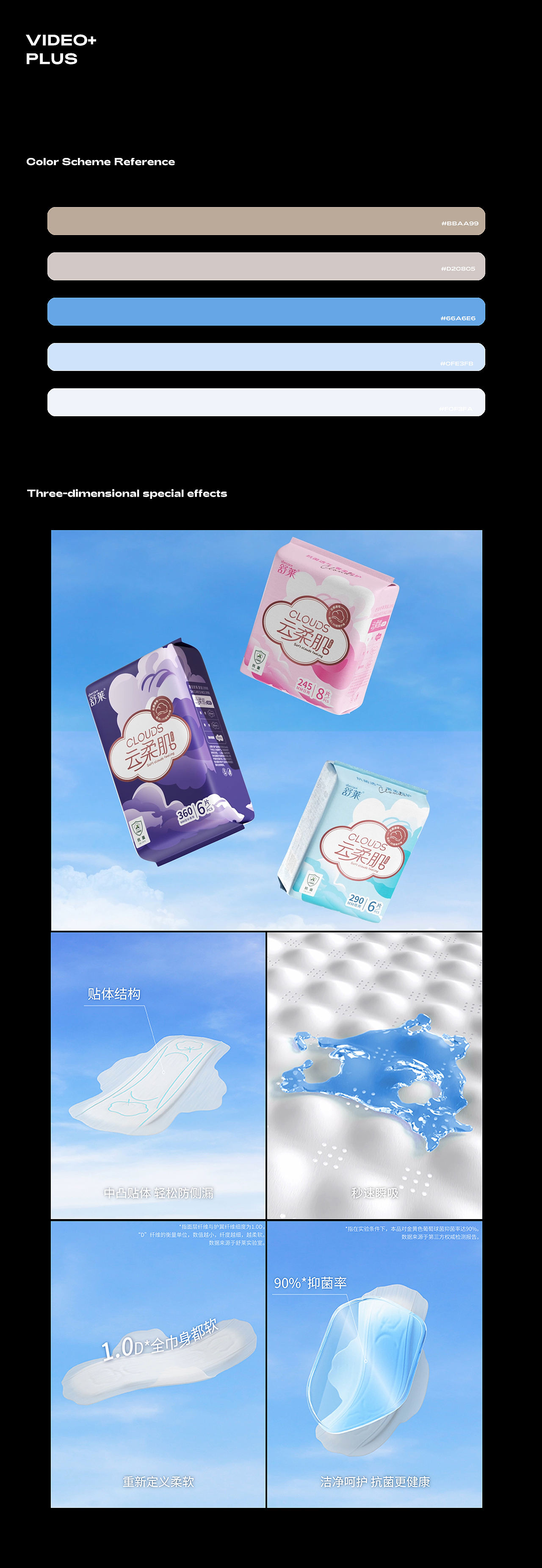 舒莱超级单品｜云柔肌卫生巾TVC拍摄✖️加号（图ZMzkzNzYzOTc2） - 产品摄影 - 站酷设计师加号视觉供应商原创素材 - 站酷ZCOOL