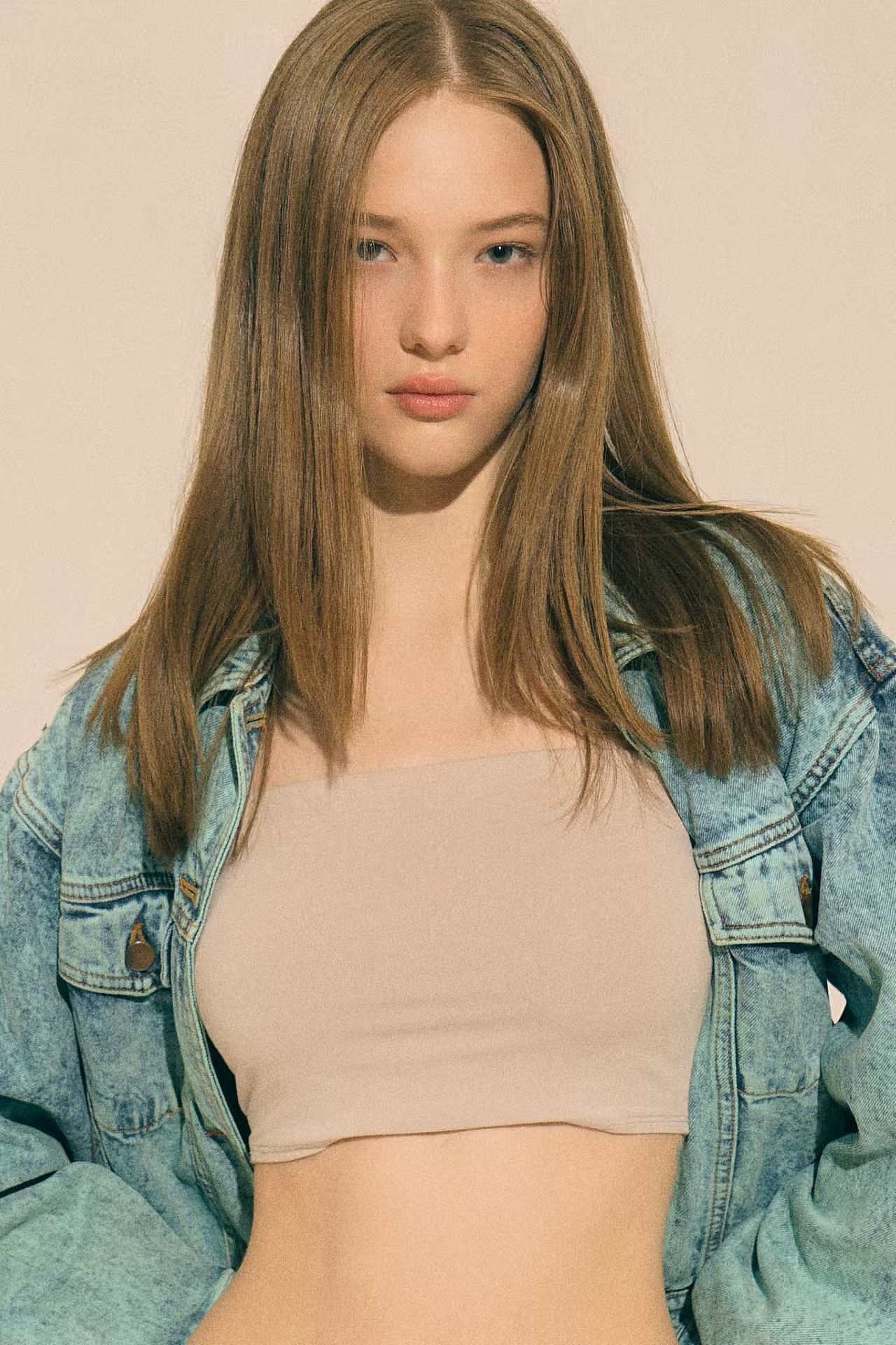 vmodels 甜美女模特polina,时尚高级外模