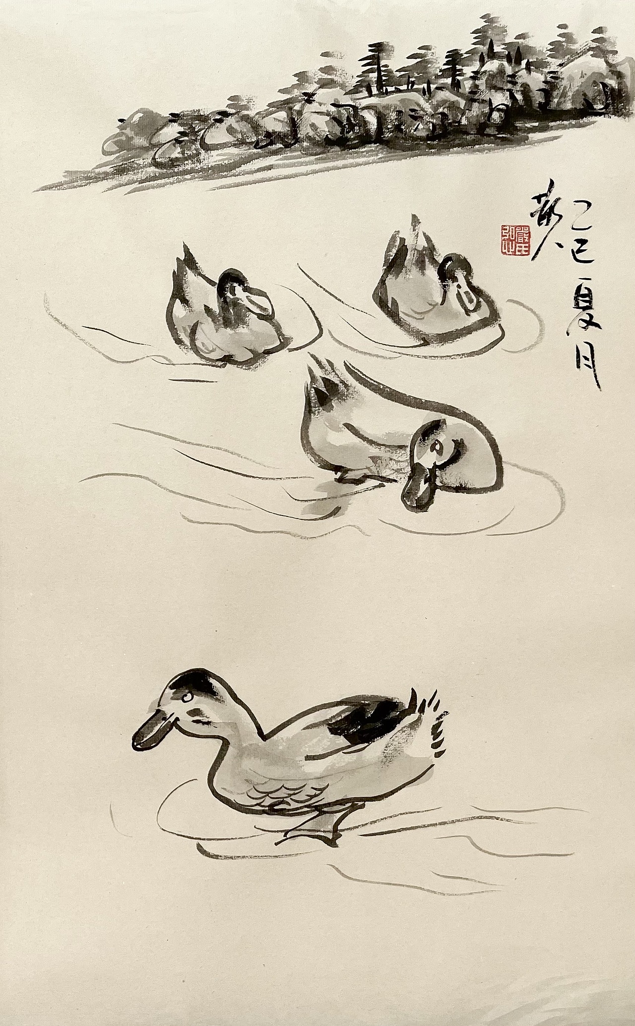 国画杂画（图ZMzkzNzc1MzI4） - 绘画 - 站酷设计师横渠散人原创素材 - 站酷ZCOOL