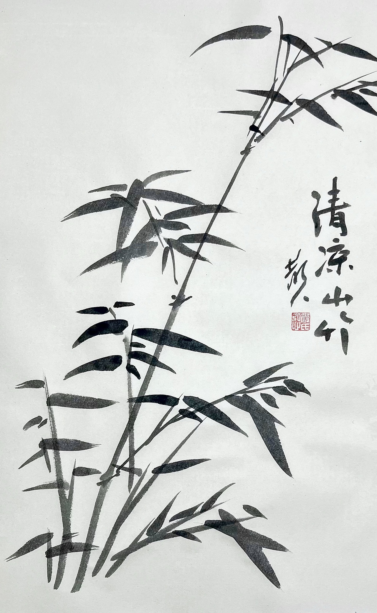 国画墨竹（图ZMzkzNzc2OTA4） - 绘画 - 站酷设计师横渠散人原创素材 - 站酷ZCOOL
