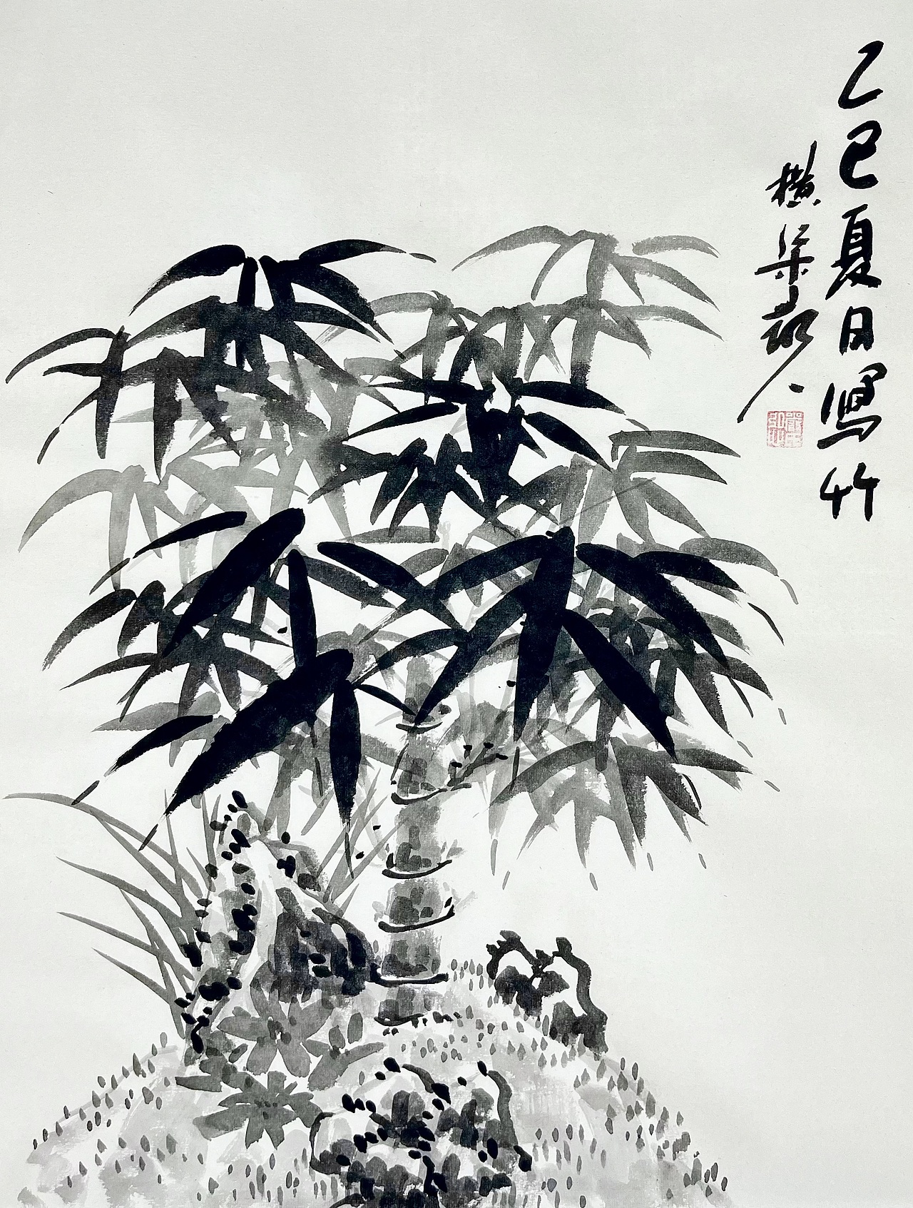 国画墨竹（图ZMzkzNzc2OTI4） - 绘画 - 站酷设计师横渠散人原创素材 - 站酷ZCOOL