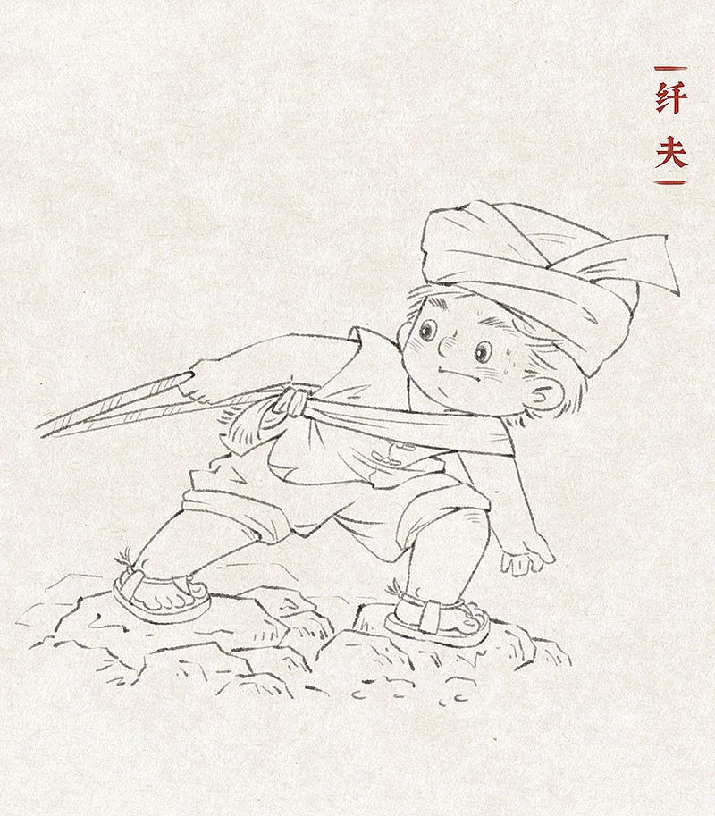 川蜀卡通人物文创插画（图ZMzkzNzc3NjEy） - 商业插画 - 站酷设计师插画师光影摇曳原创素材 - 站酷ZCOOL