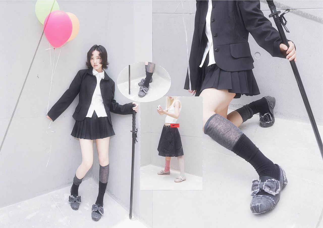 日系元气短发女模|电商品牌模特|电商服务商