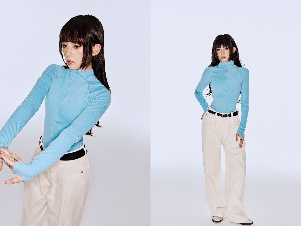 日系元气短发女模|电商品牌模特|电商服务商