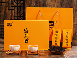 乌龙茶岩茶高档礼盒设计