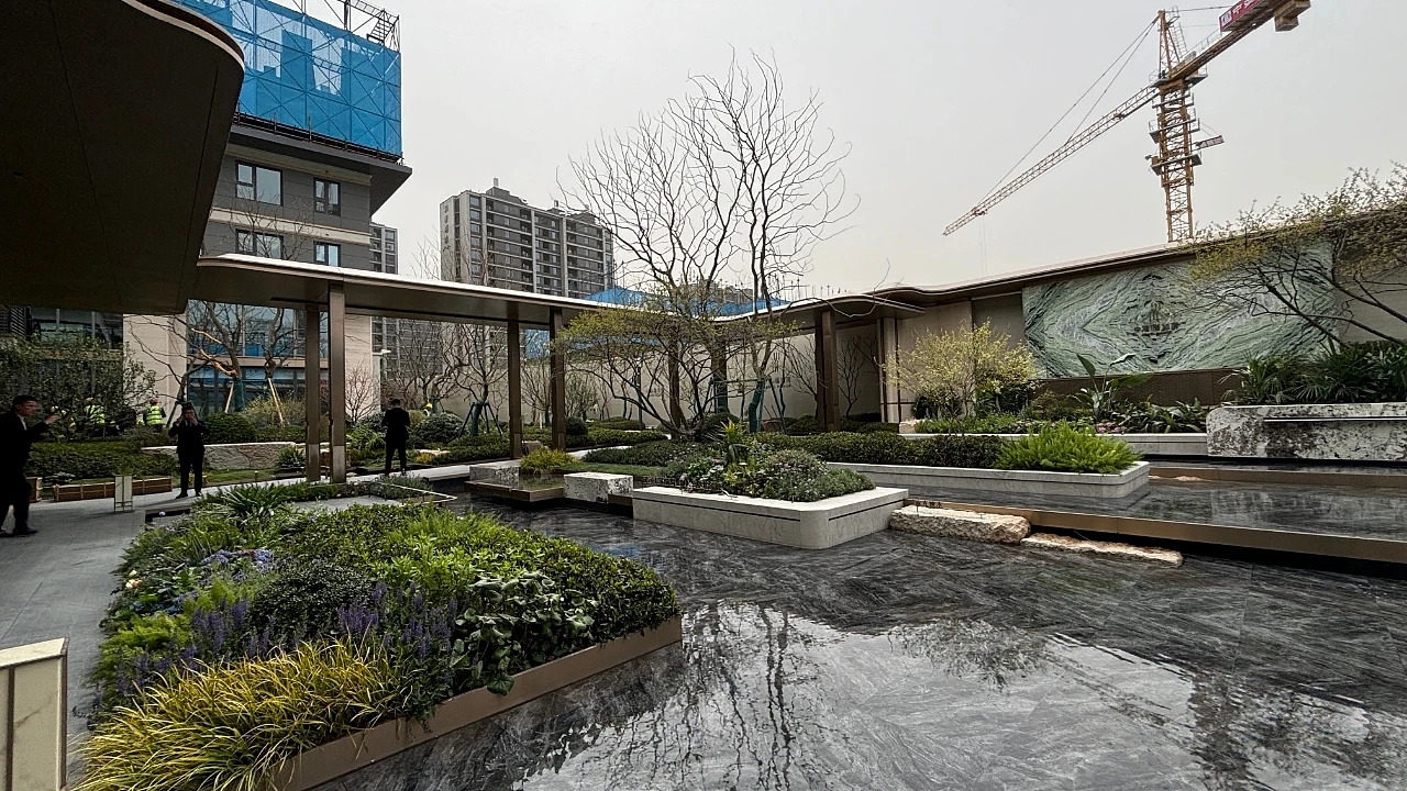 高档小区大门入口生态水景背景墙金属镂空水幕墙（图ZMzkzNzkxMTky） - 其他工业/产品 - 站酷设计师众钰15014653434原创素材 - 站酷ZCOOL