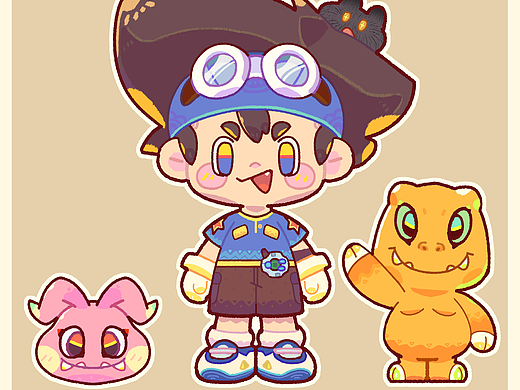 数码宝贝太一同人