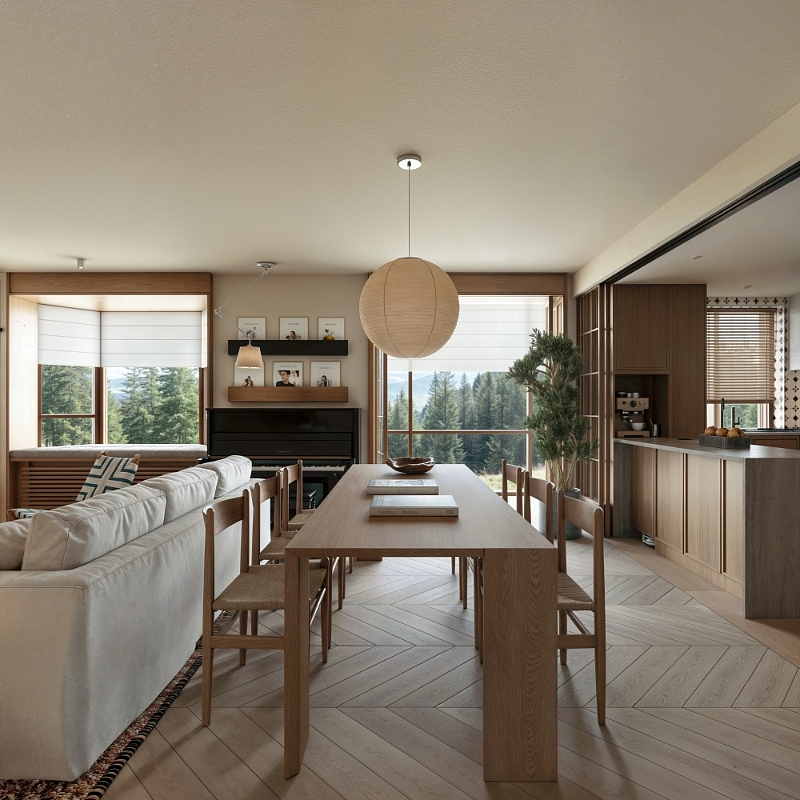 家装原木风——长沙佐尚视觉