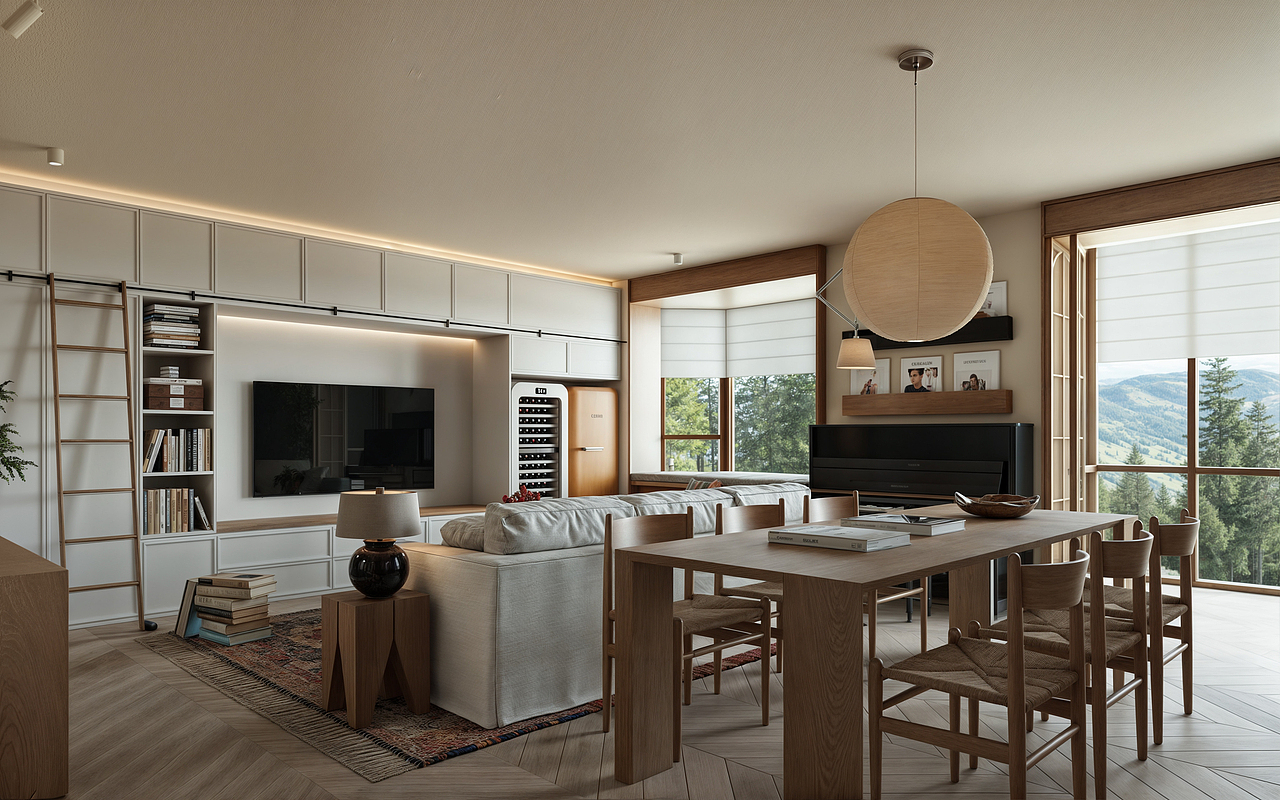 家装原木风——长沙佐尚视觉