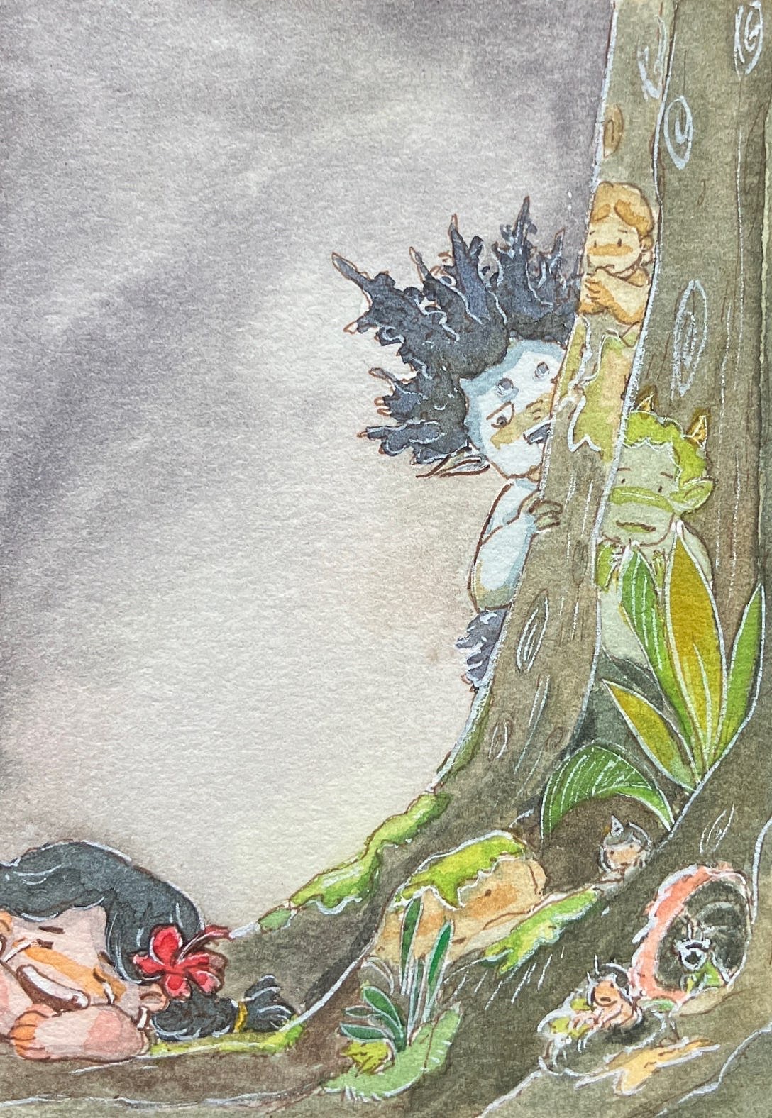 别哭 有人爱你（图ZMzkzODEwMjQw） - 绘画 - 站酷设计师媄泰原创素材 - 站酷ZCOOL