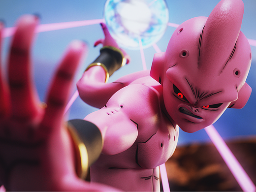 Dbz Legacy, Vegeta vs KidBuu