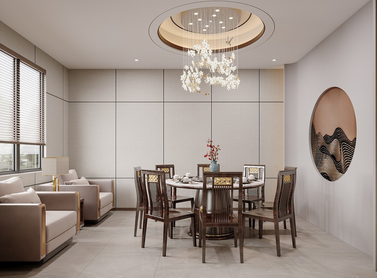 新中式客餐厅家装