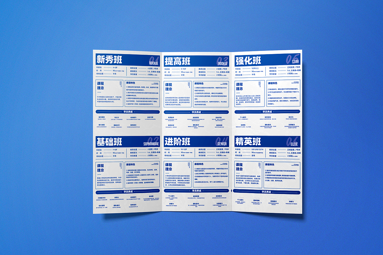 运动品牌三折页/海报