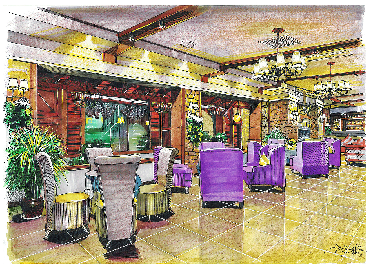 室内设计效果图表现