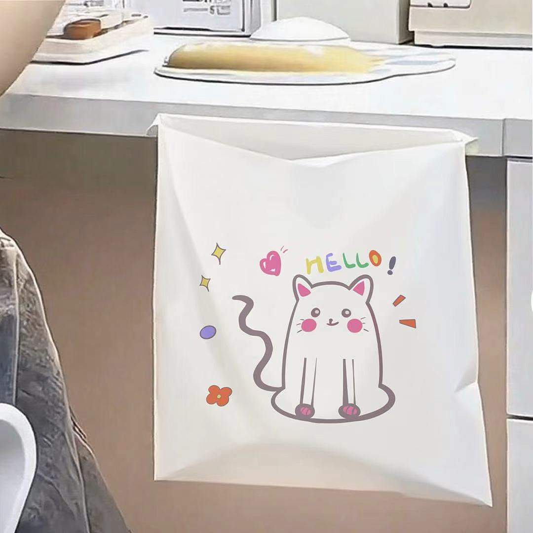 “hello小猫”垃圾袋卡通图案定制