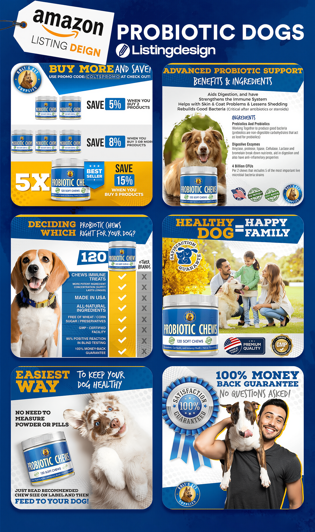 亚马逊（宠物用品）主图A+设计