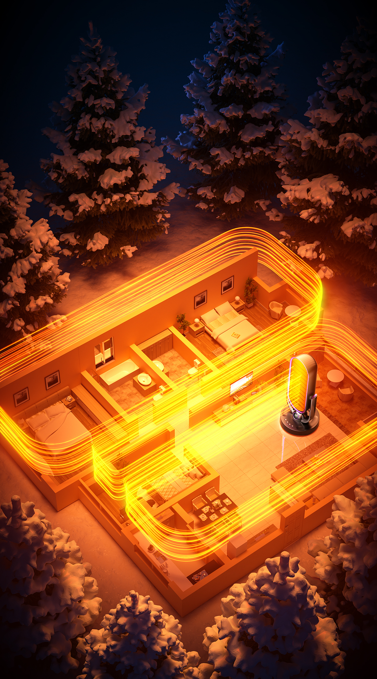 去年做的暖风机（图ZMzkzODQwNDg0） - 其他平面 - 站酷设计师冷风001A原创素材 - 站酷ZCOOL