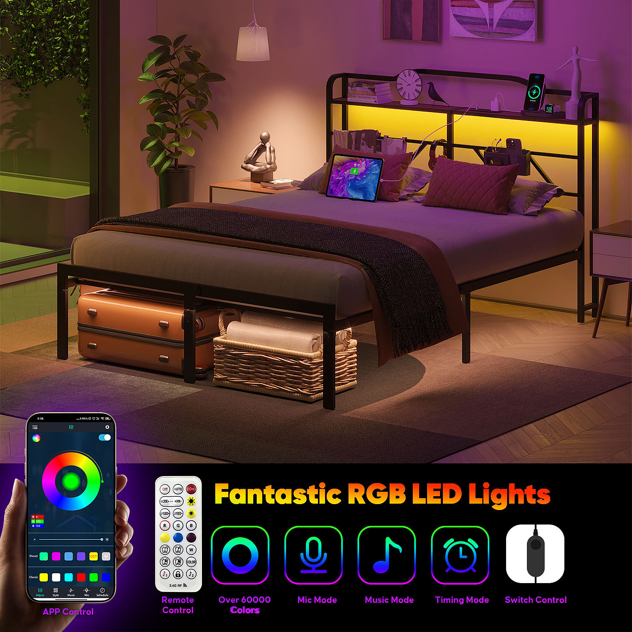 沃尔玛床架主图