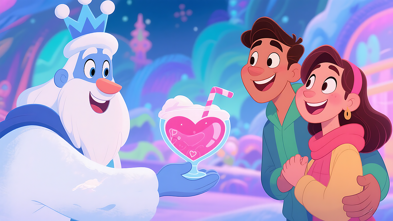 蜜雪冰城之甜蜜计划(图ZMzkzODQyOTQ0) - AI作品 - 站酷设计师小吴AI影视原创素材 - 站酷ZCOOL