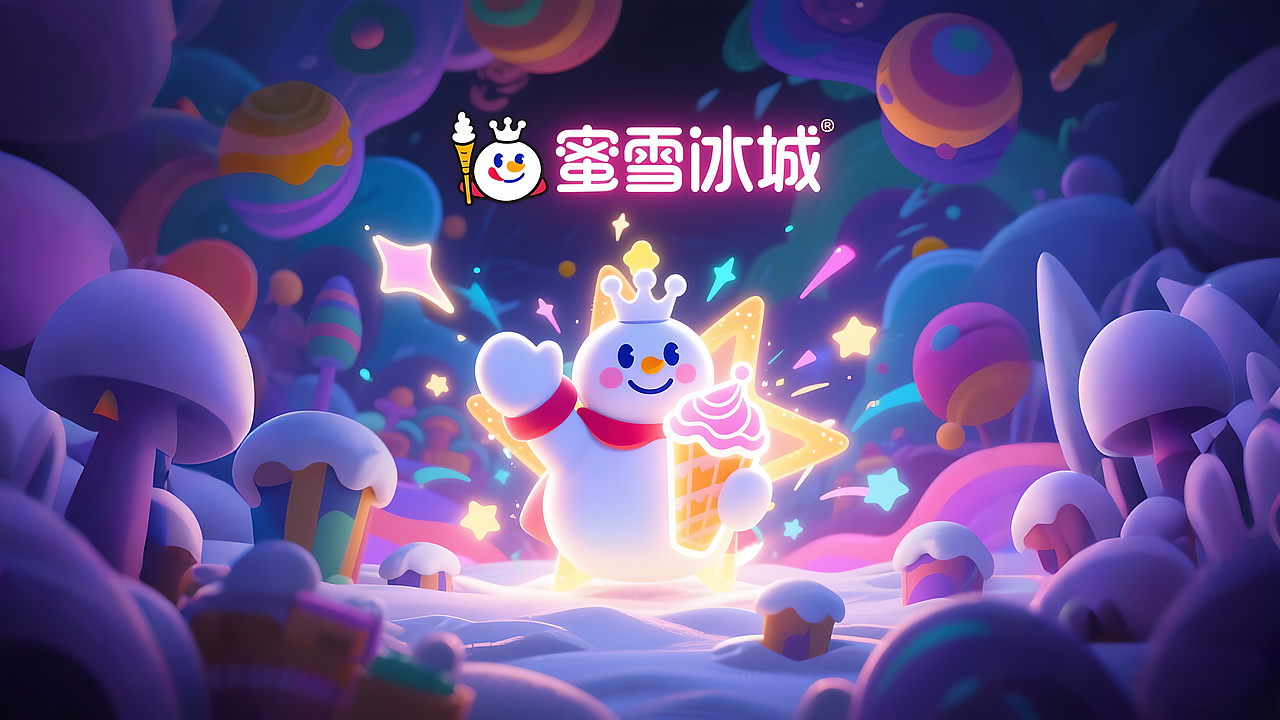 蜜雪冰城之甜蜜计划(图ZMzkzODQzMDI4) - AI作品 - 站酷设计师小吴AI影视原创素材 - 站酷ZCOOL