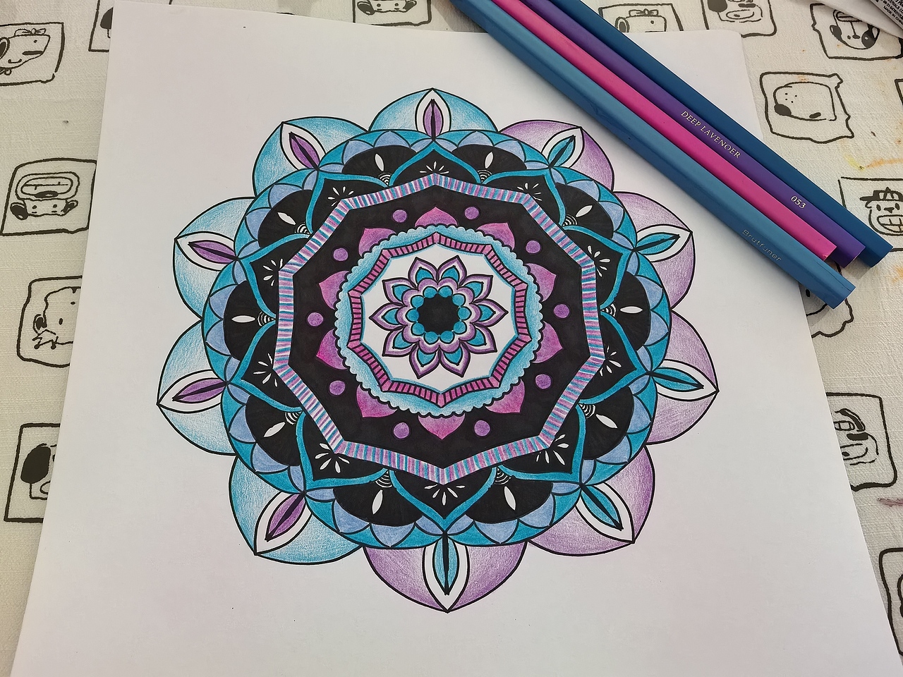 原创曼陀罗图案