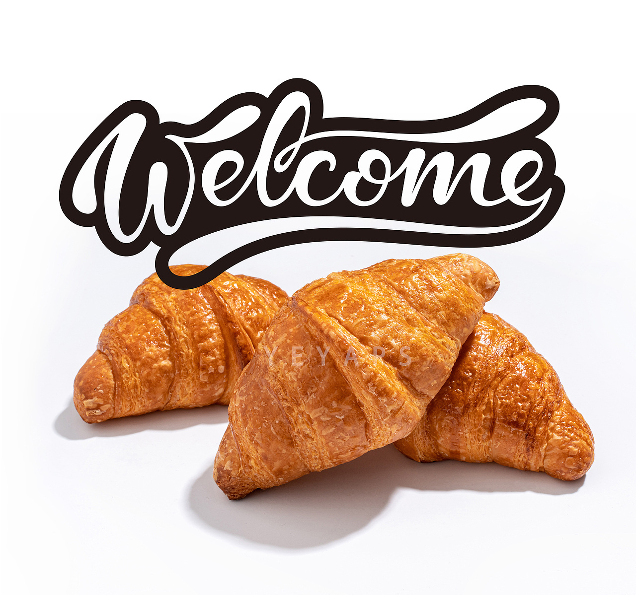 开心果可颂面包包装图电商主图拍摄