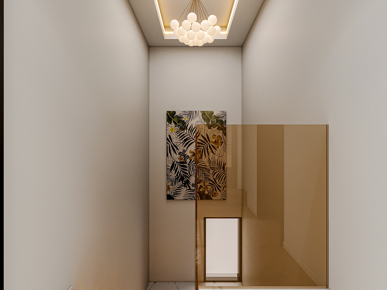 四川成都人居都市阳光(245平方简约法式顶跃六居室)