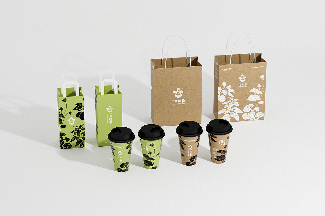 一方四季·真本草养生茶 品牌升级（图ZMzkzODczNzUy） - 品牌 - 站酷设计师ZZ_Lion原创素材 - 站酷ZCOOL