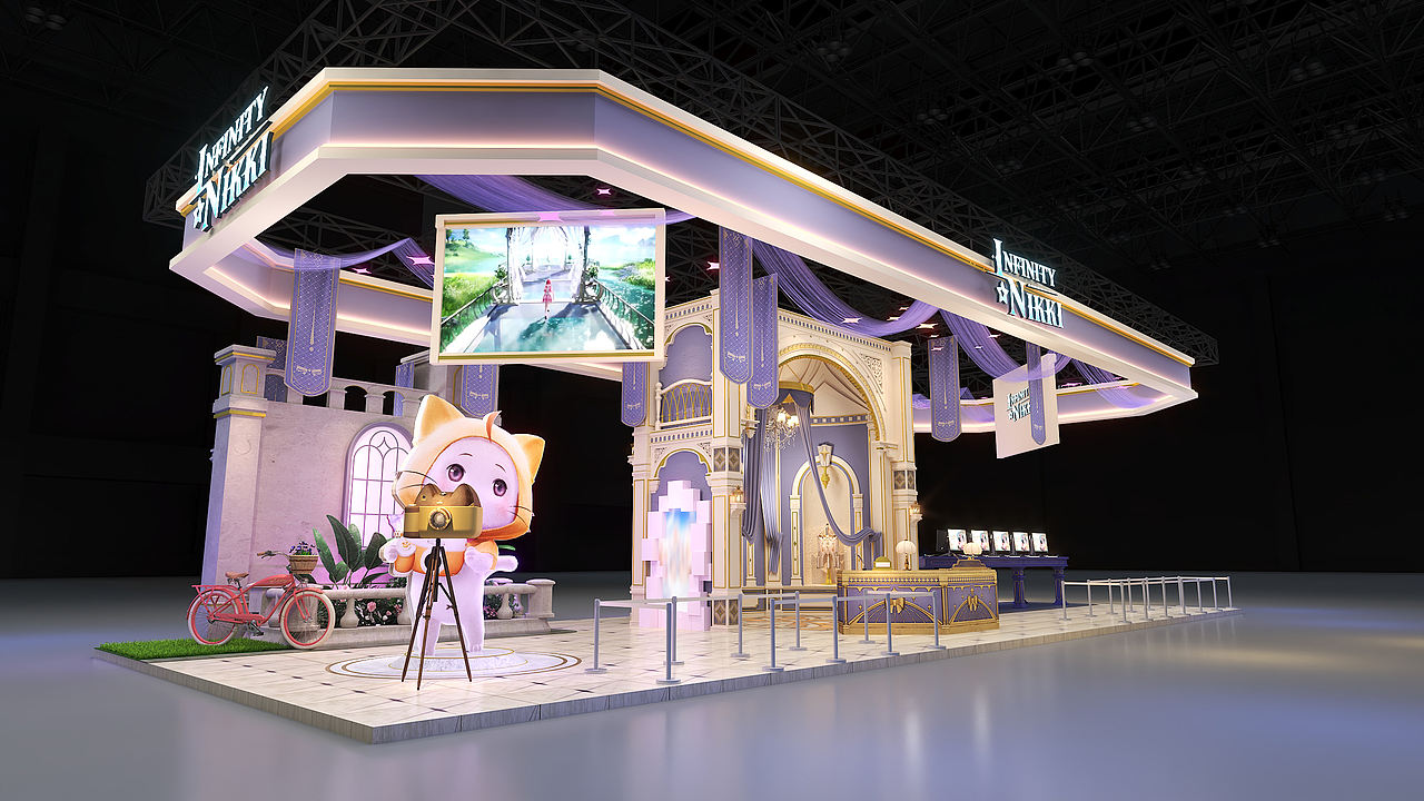 （Mihoyo）（Infinity Nikki）Gamescom 2024（图ZMzkzODgyMTg0） - 建筑/空间 - 站酷设计师Andy_Kuang原创素材 - 站酷ZCOOL