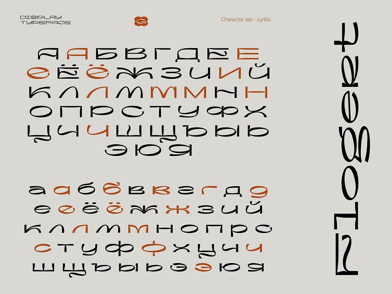 复古潮流时尚海报画册封面标题扭曲变形艺术英文字体