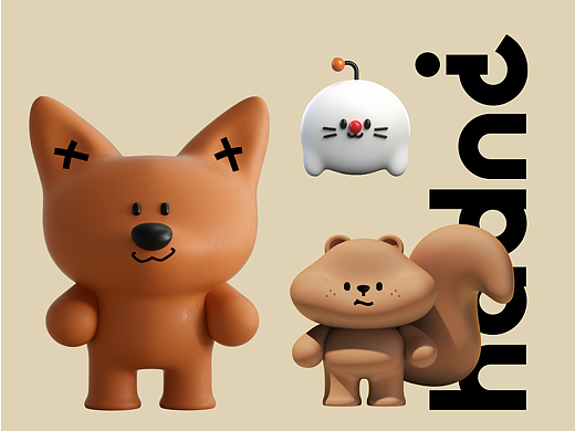 《puppy dog泡泡狗》儿童时尚生活方式品牌设计
