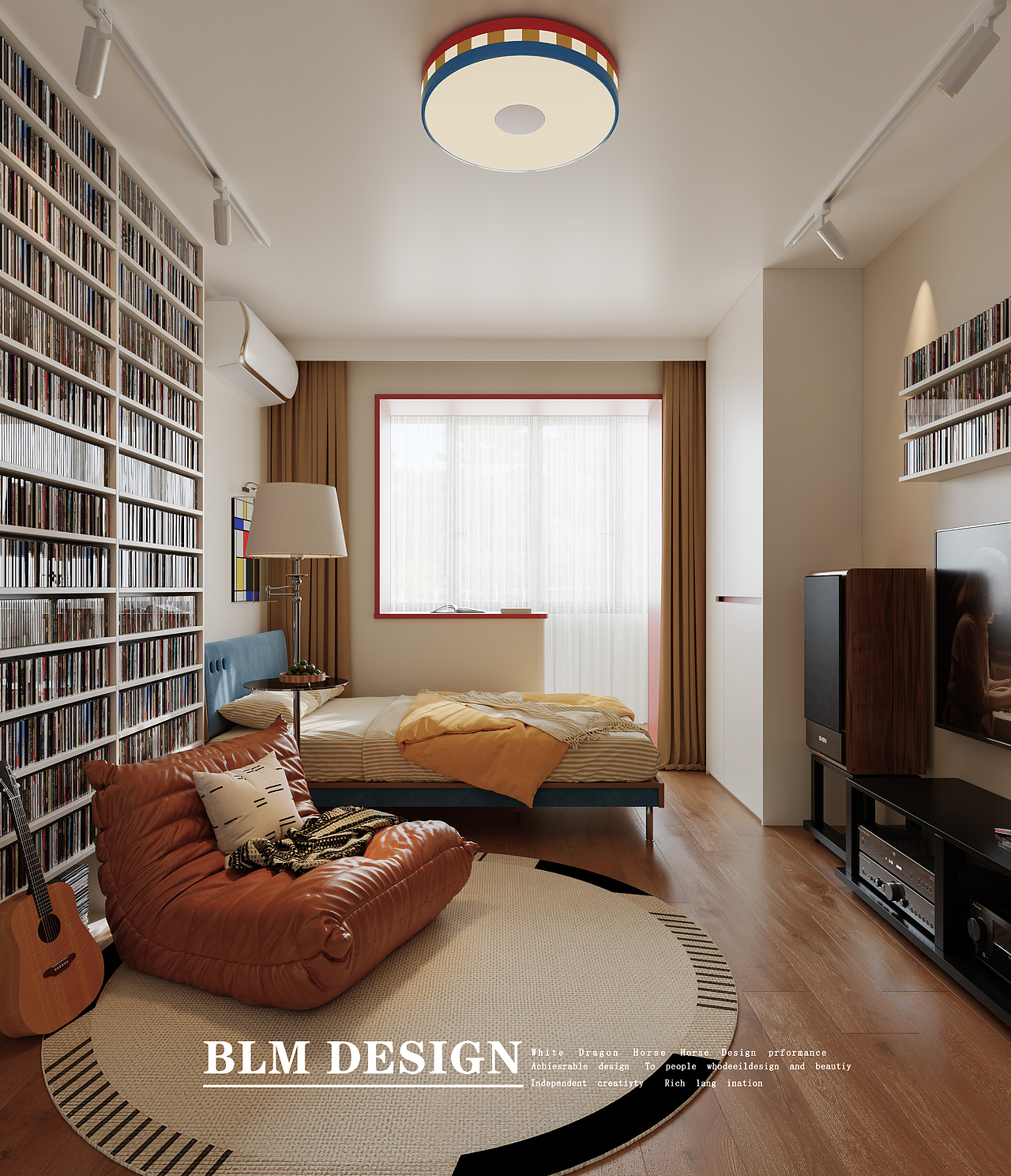 中古设计案例分享—白龙马效果图