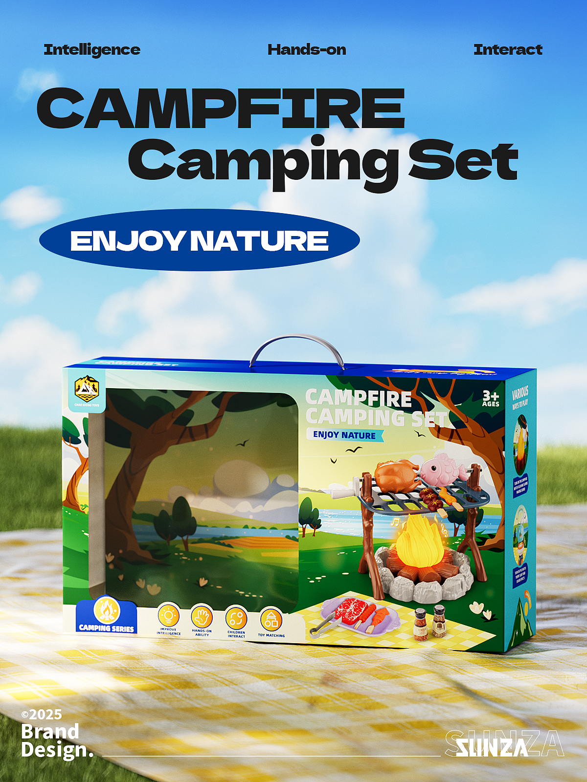 原创包装设计 | 外销市场儿童玩具包装案例1