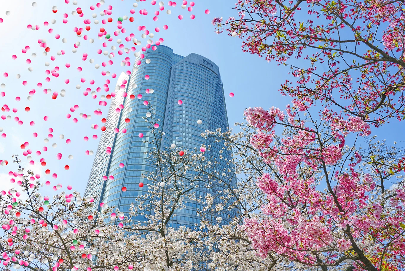 樱花之旅-东京HILLS SAKURA JOURNEY 2025 樱花节主视觉设计 |365天的好设计NO.113