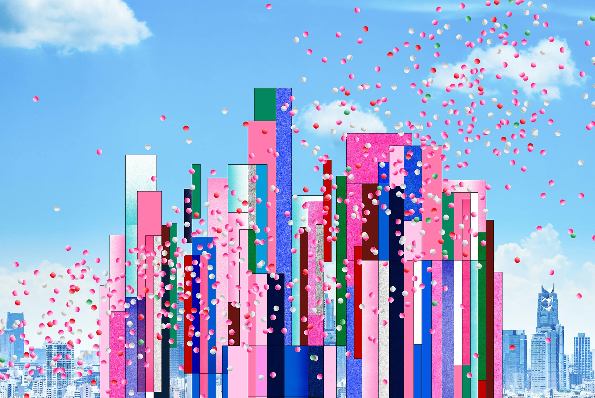 樱花之旅-东京HILLS SAKURA JOURNEY 2025 樱花节主视觉设计 |365天的好设计NO.113